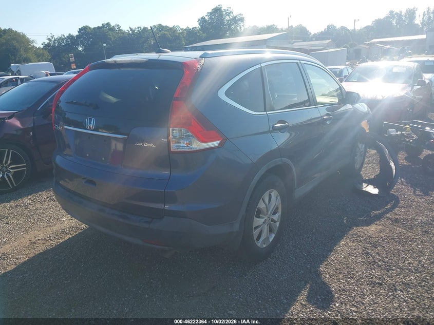 Vin: jhlrm3h70cc005977, lot: 46722352, honda cr-v ex-l 20124
