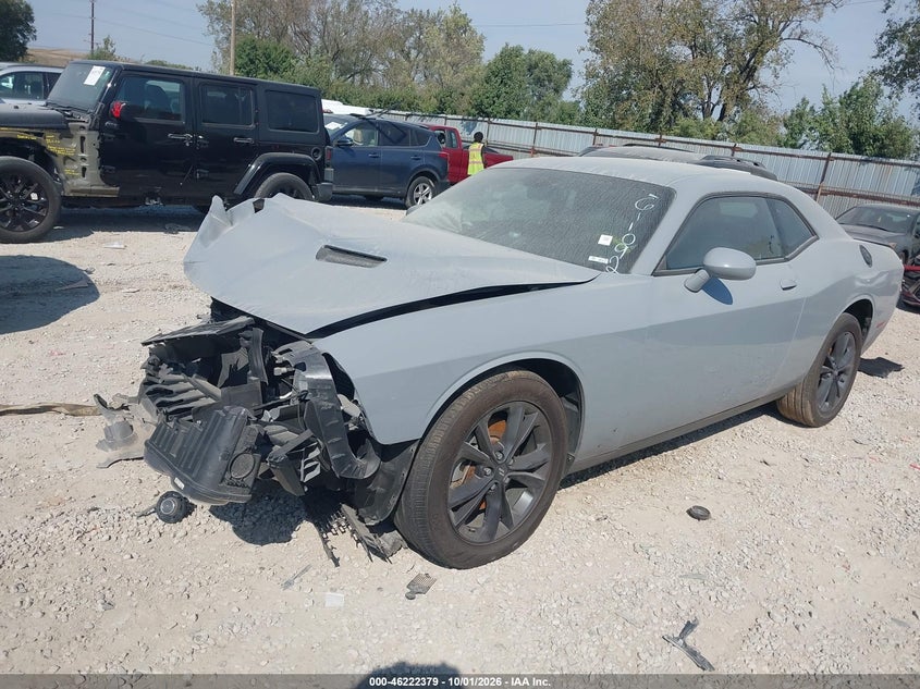 Vin: 2c3cdzgg7mh611092, lot: 46722367, dodge challenger sxt awd 20212
