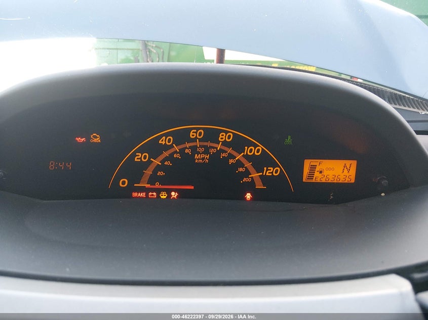 TOYOTA YARIS 2009 VIN JTDKT903495231725