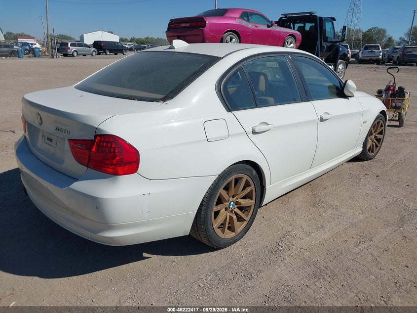 BMW 328I 2010 VIN WBAPH7G53ANM53838