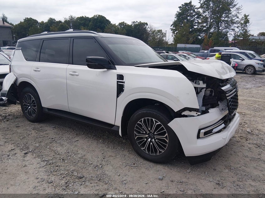 Vin: jn8ay3ee0s9403479, lot: 46722406, nissan armada platinum 4wd 20251
