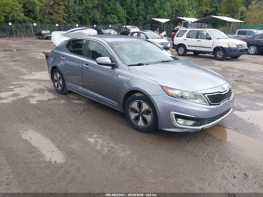 2011 Kia Optima Hybrid Ex, Удар сзади, IAAI, VIN KNAGM4AD3B5004994