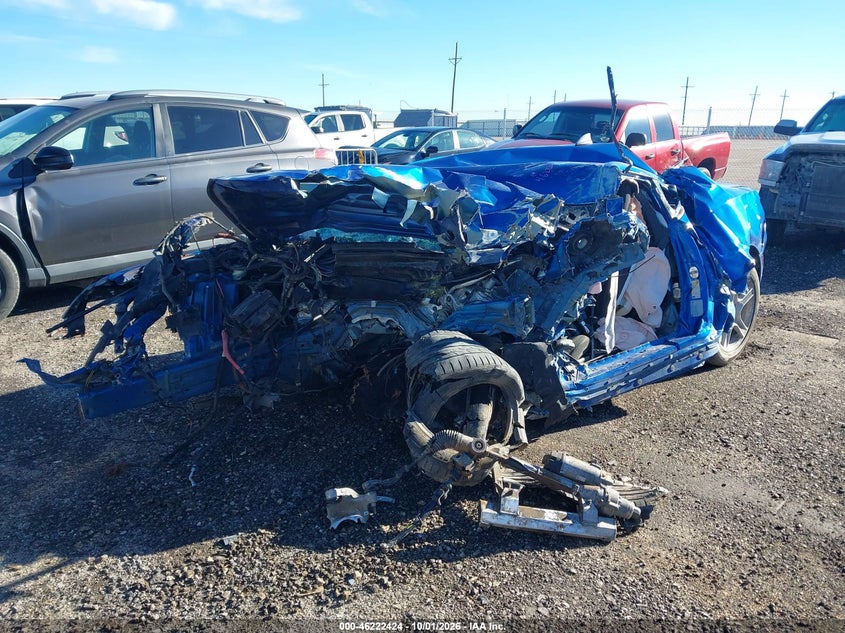 2017 Chevrolet Camaro 1Lt, Engine Damage, IAAI, VIN 1G1FB1RX8H0157175 — photo 2