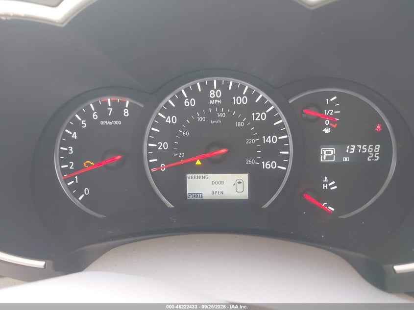 NISSAN QUEST 2012 VIN JN8AE2KPXC9048251