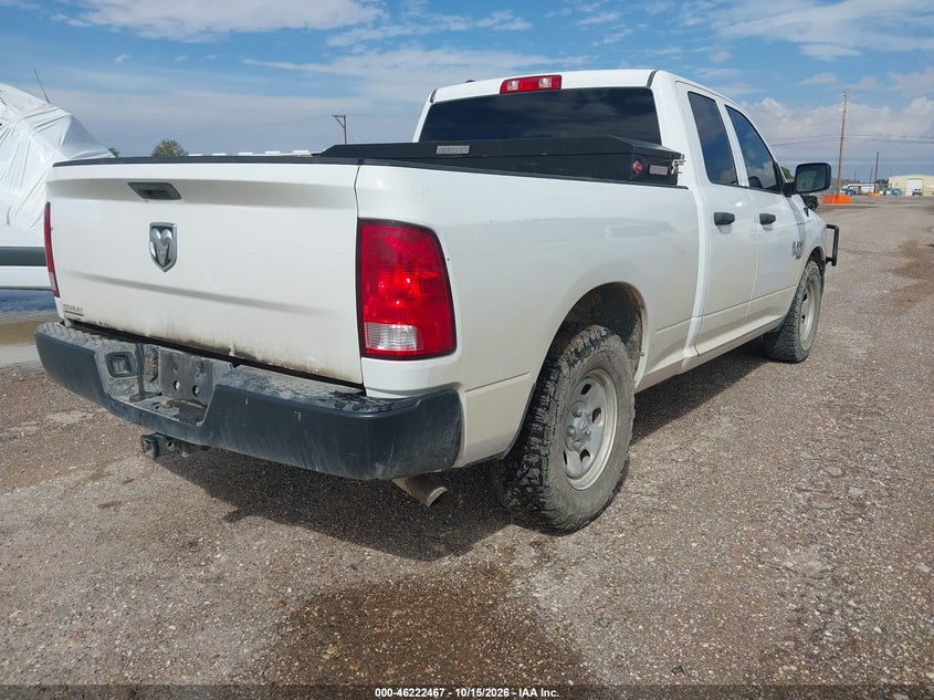 Vin: 1c6rr6fg5ns231595, lot: 46722455, ram 1500 classic tradesman  4x2 6'4 box 20224
