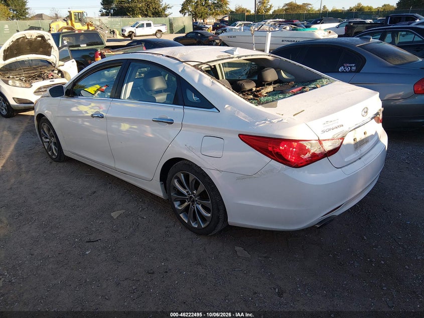 Vin: 5npec4ac6dh618526, lot: 46722483, hyundai sonata se 20133