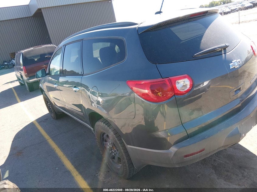 CHEVROLET TRAVERSE 2011 VIN 1GNKRFED0BJ336295