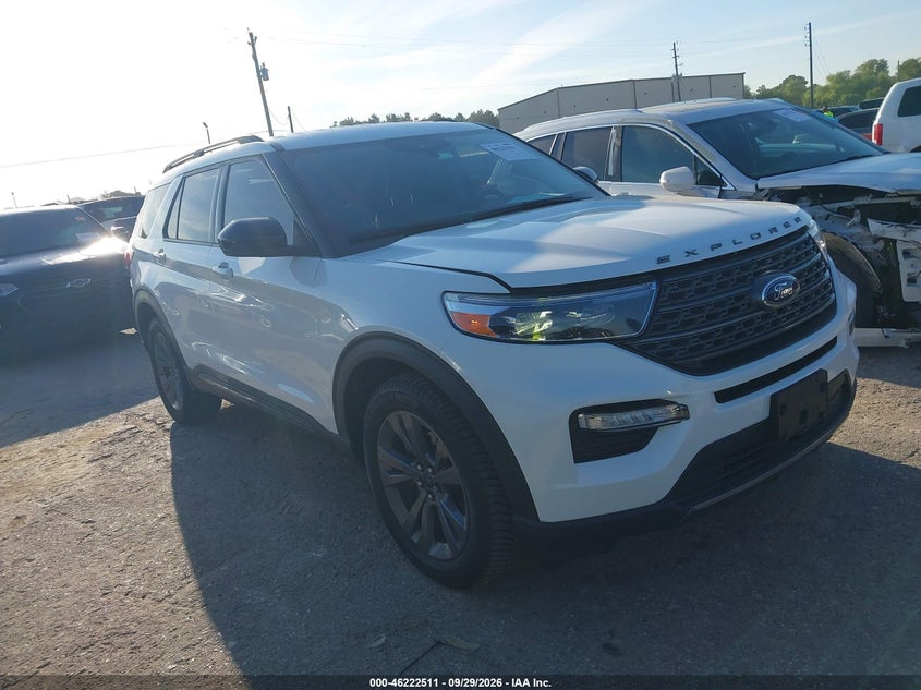 Vin: 1fmsk8dh6ngb39271, lot: 46722499, ford explorer xlt 20221