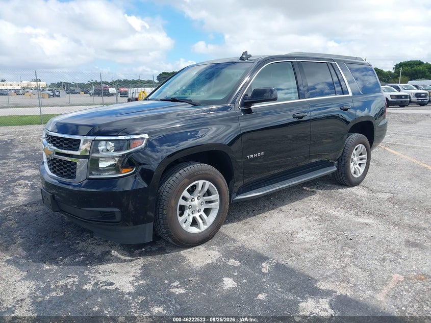 Vin: 1gnskakc8jr370262, lot: 46722511, chevrolet tahoe ls 20182