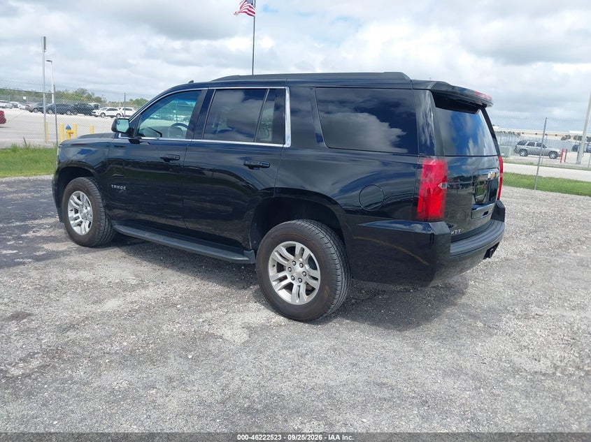 Vin: 1gnskakc8jr370262, lot: 46722511, chevrolet tahoe ls 20183