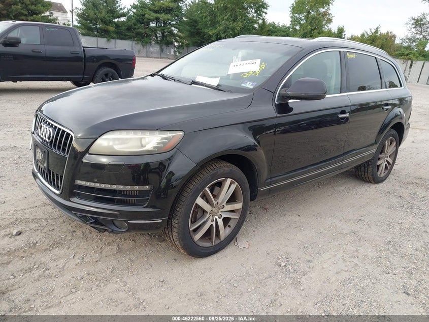 2012 Audi Q7, Удар спереду, IAAI, VIN WA1VMAFEXCD000095 — фото 2