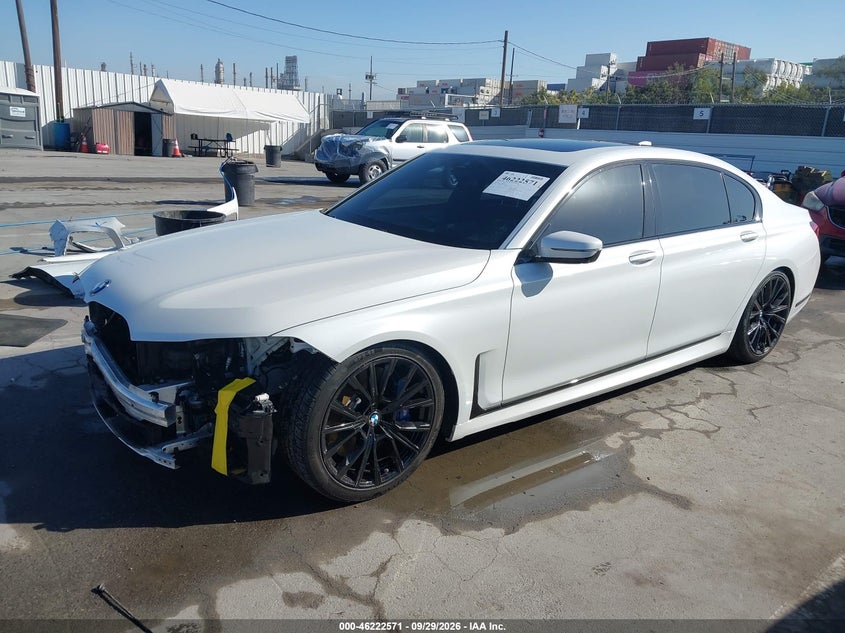 Vin: wba7u2c04nck68515, lot: 46722559, bmw 750 i xdrive 20222