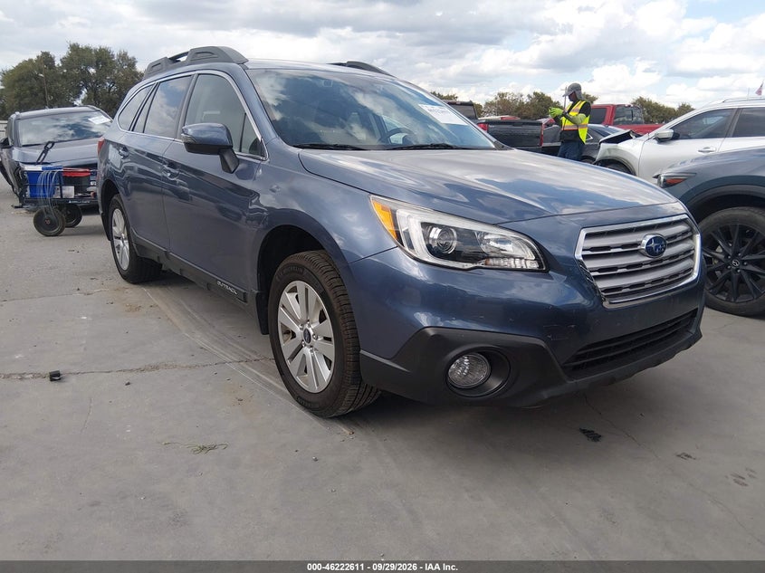 Vin: 4s4bsafc9h3226182, lot: 46722599, subaru outback 2.5i premium 2017 img_1