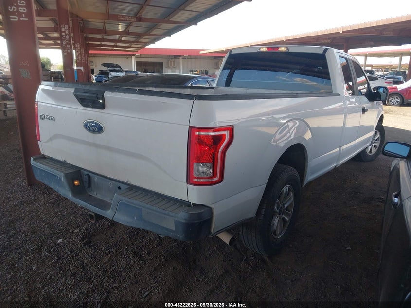 Vin: 1ftex1cf4hkd77406, lot: 46722614, ford f-150 xl 20174