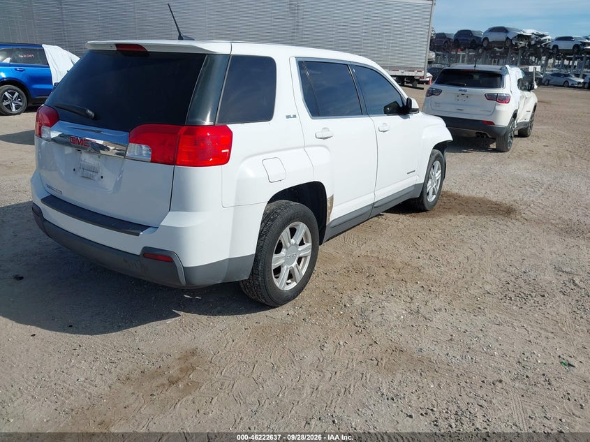 Vin: 2gkalmek6e6291362, lot: 46722625, gmc terrain sle-1 20144