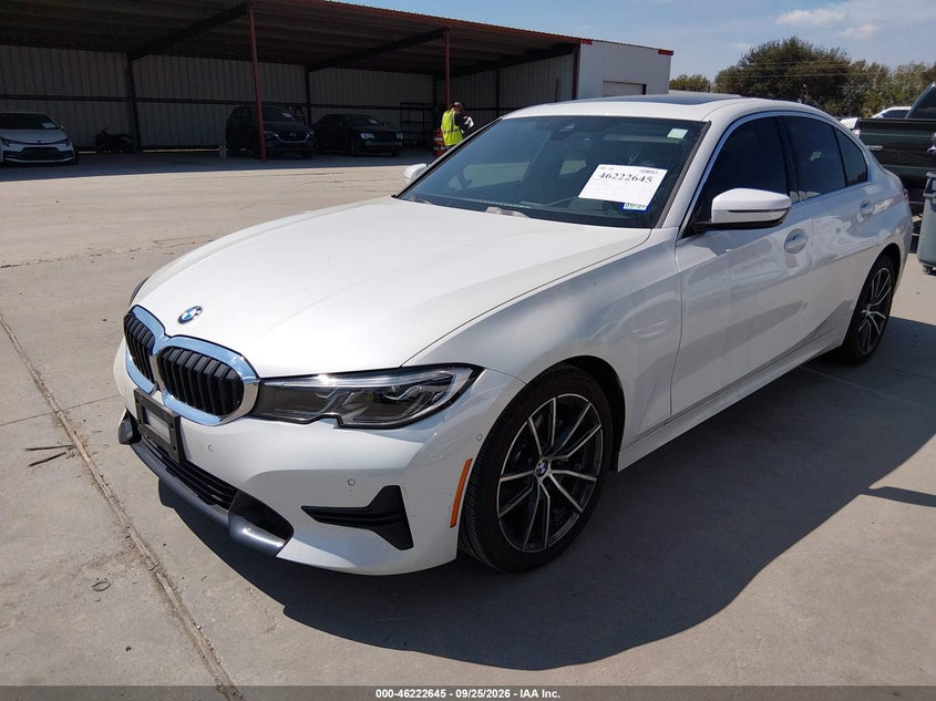 2019 BMW 3er, Звичайний знос, IAAI, VIN WBA5R1C54KAE81988 — фото 2