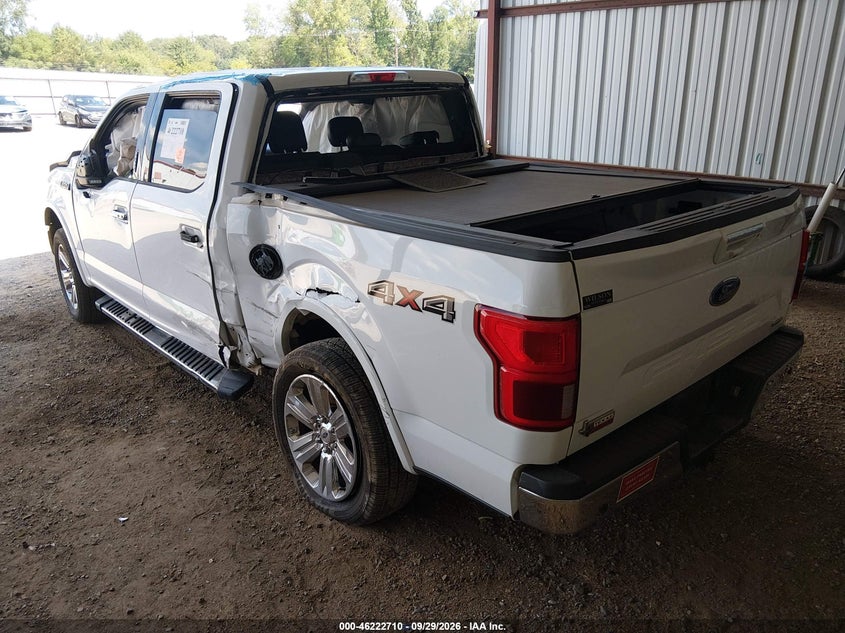 Vin: 1ftew1eg1jke92530, lot: 46722698, ford f-150 lariat 20183