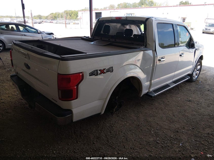 Vin: 1ftew1eg1jke92530, lot: 46722698, ford f-150 lariat 20184