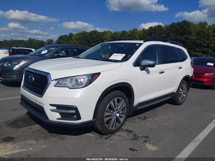 Vin: 4s4wmard2m3406095, lot: 46722746, subaru ascent touring 20212