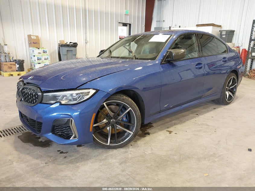 Vin: wba5u9c08laf54766, lot: 46722827, bmw m340i m340i xdrive 20202