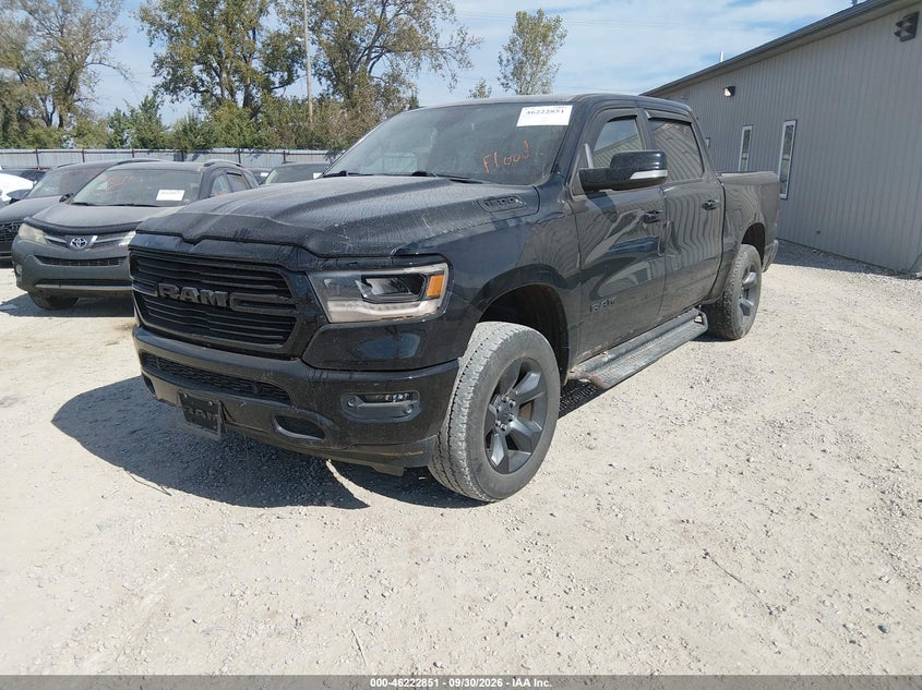 Vin: 1c6srfft9kn511948, lot: 46722839, ram 1500 big horn/lone star  4x4 5'7 box 20192