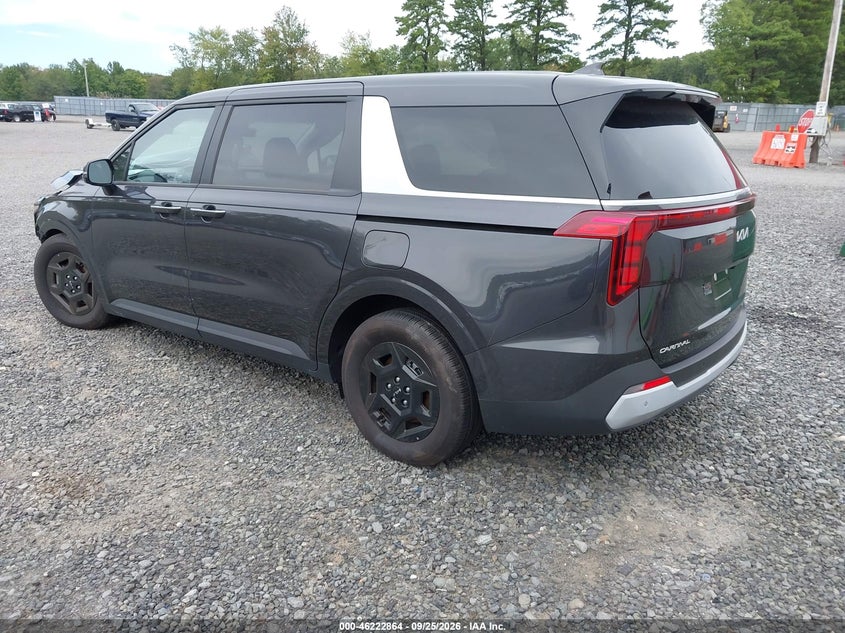 Vin: kndnb5k34t6637611, lot: 46722852, kia carnival mpv lx 20263