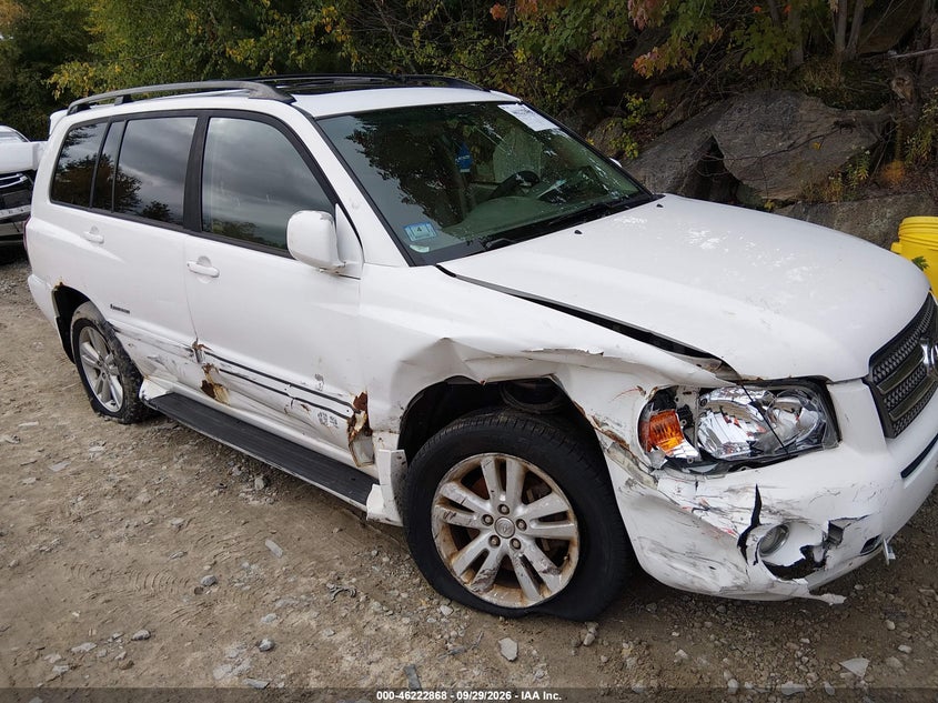 2007 TOYOTA HIGHLANDER HYBRID LIMITED V6
