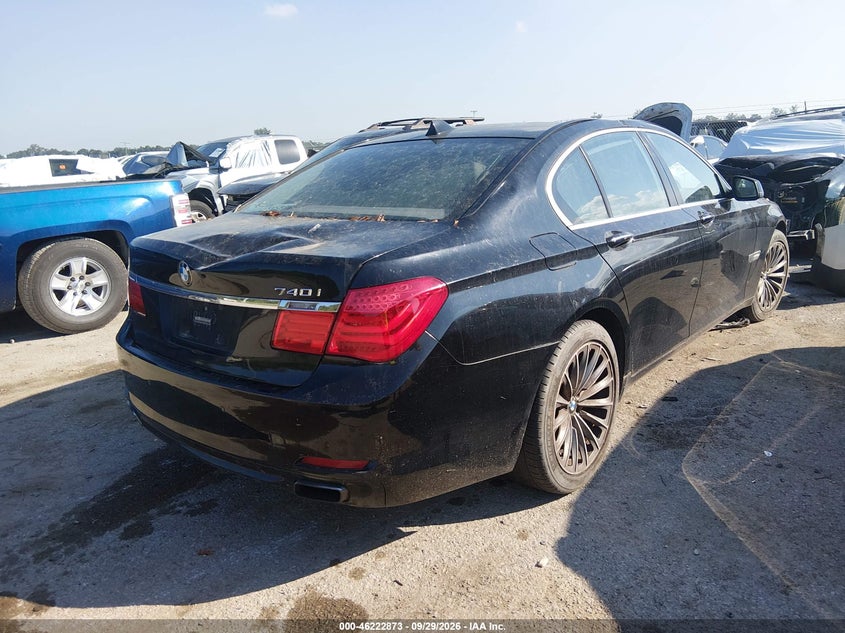 Vin: wbaka4c59bc612846, lot: 46722861, bmw 740i 20114