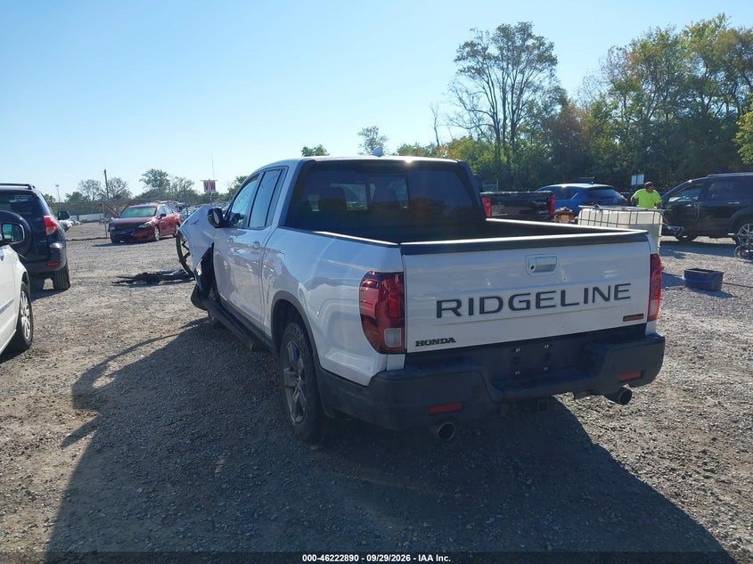 Vin: 5fpyk3f64sb009824, lot: 46722876, honda ridgeline trailsport 20253