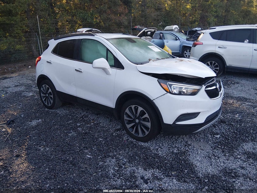 Vin: kl4cjasb2mb311822, lot: 46722882, buick encore fwd preferred 20211