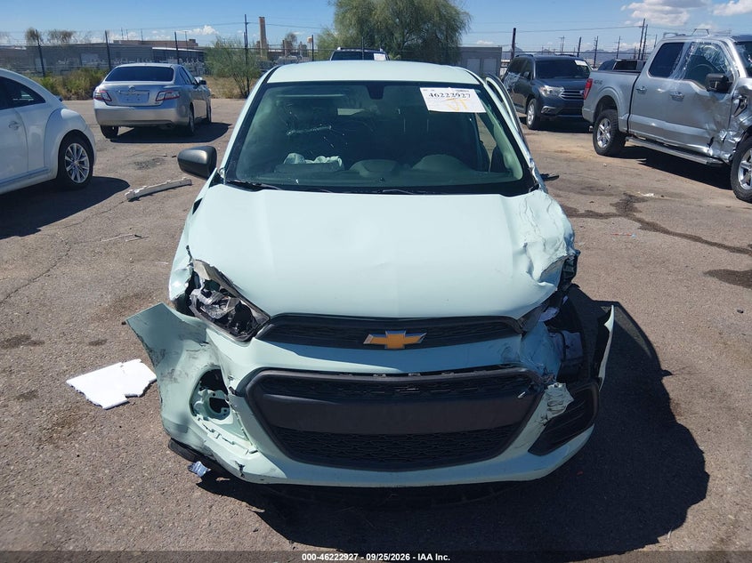 CHEVROLET SPARK 2017 VIN KL8CB6SA9HC818314