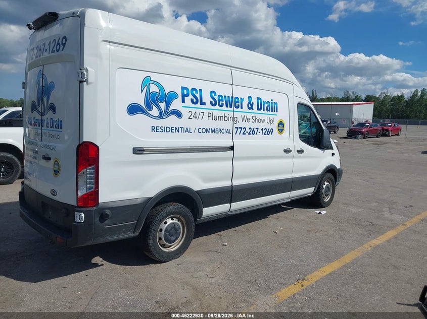 Vin: 1ftyr2xm3kka23440, lot: 46722918, ford transit-250 20194