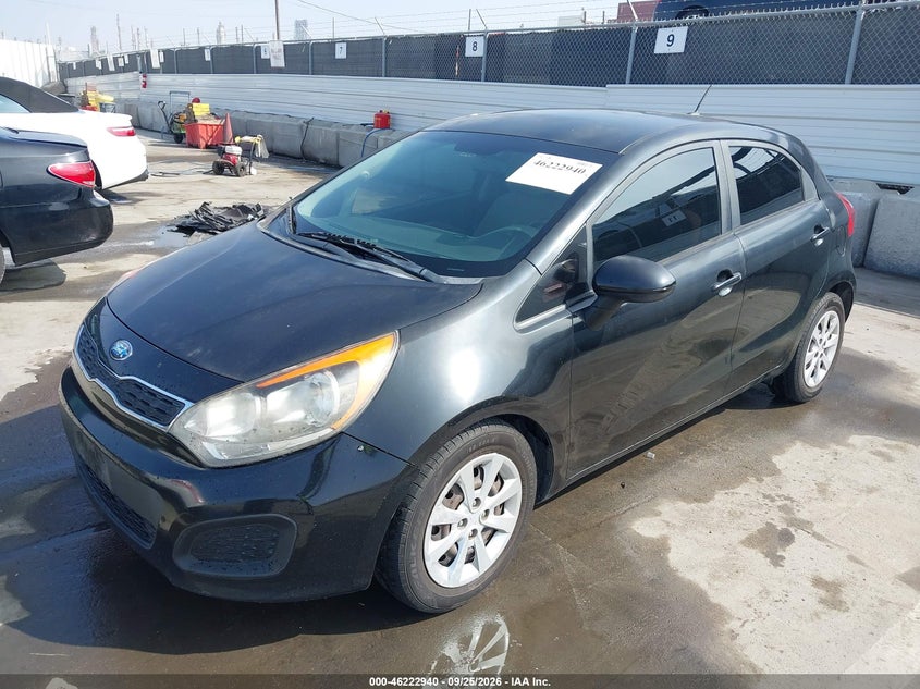 Vin: knadn5a35e6372086, lot: 46722928, kia rio ex 20142