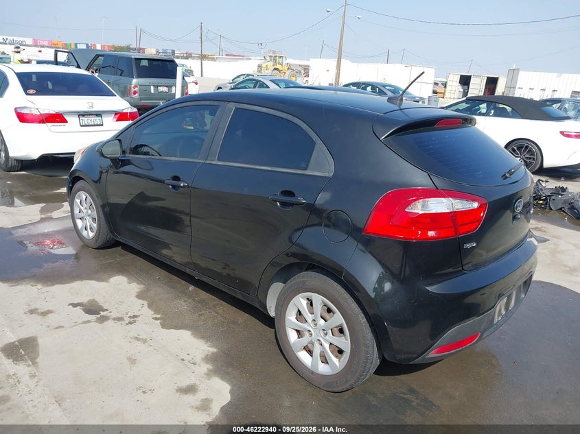 Vin: knadn5a35e6372086, lot: 46722928, kia rio ex 20143