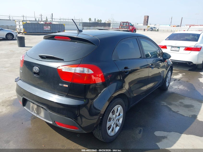 Vin: knadn5a35e6372086, lot: 46722928, kia rio ex 20144