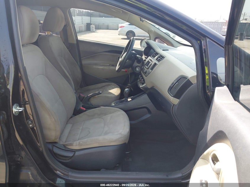 KIA RIO 2014 VIN KNADN5A35E6372086