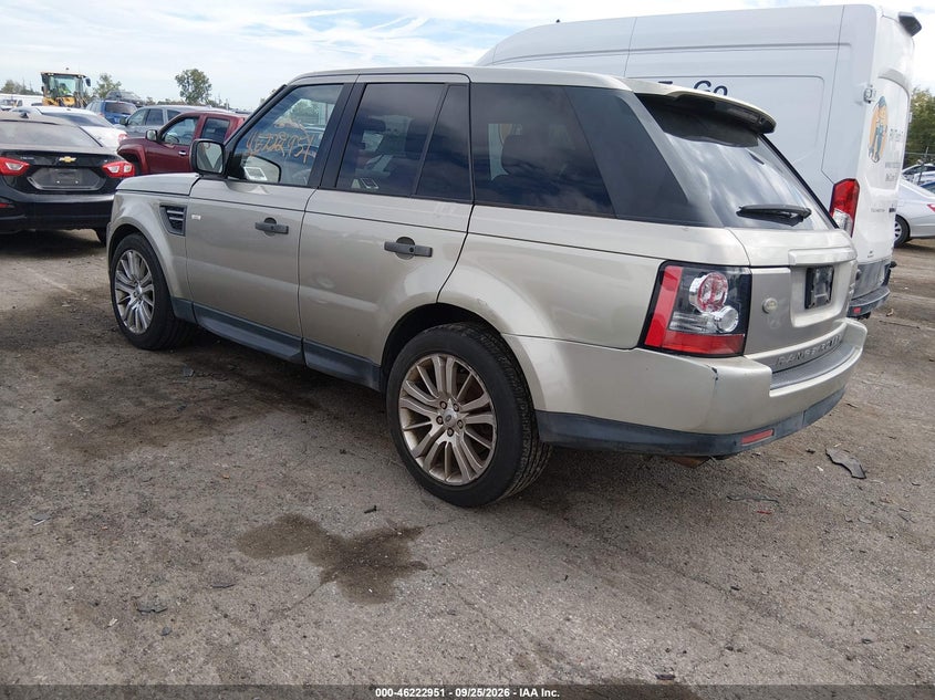 Vin: salsk2d44ba263187, lot: 46722939, land rover range rover sport hse 20113