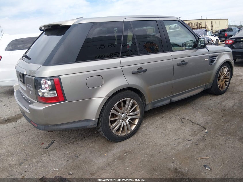 Vin: salsk2d44ba263187, lot: 46722939, land rover range rover sport hse 20114