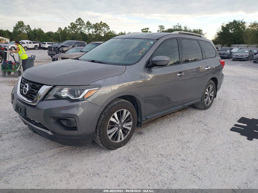 Vin: 5n1dr2mn7hc604160, lot: 46722941, nissan pathfinder s 20172