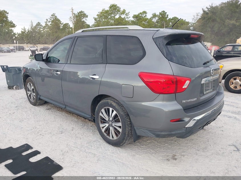 NISSAN PATHFINDER 2017 VIN 5N1DR2MN7HC604160