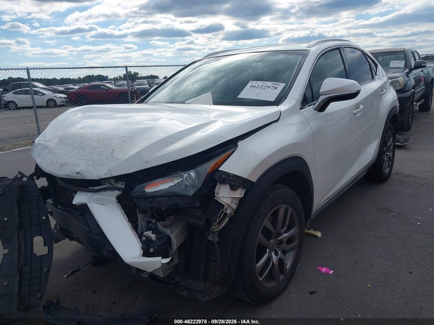 Vin: jtjbarbz5g2058980, lot: 46722966, lexus nx 200t 20162