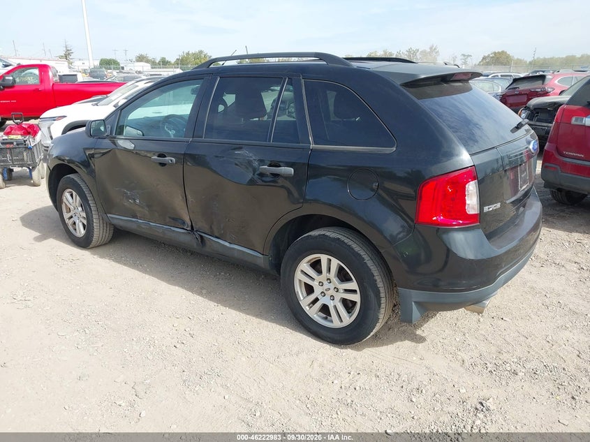 Vin: 2fmdk3gc5bbb12514, lot: 46722971, ford edge se 20113