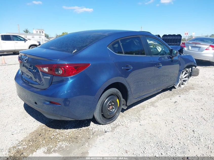 Vin: 3mzbn1v35jm213797, lot: 46722992, mazda mazda3 touring 20184