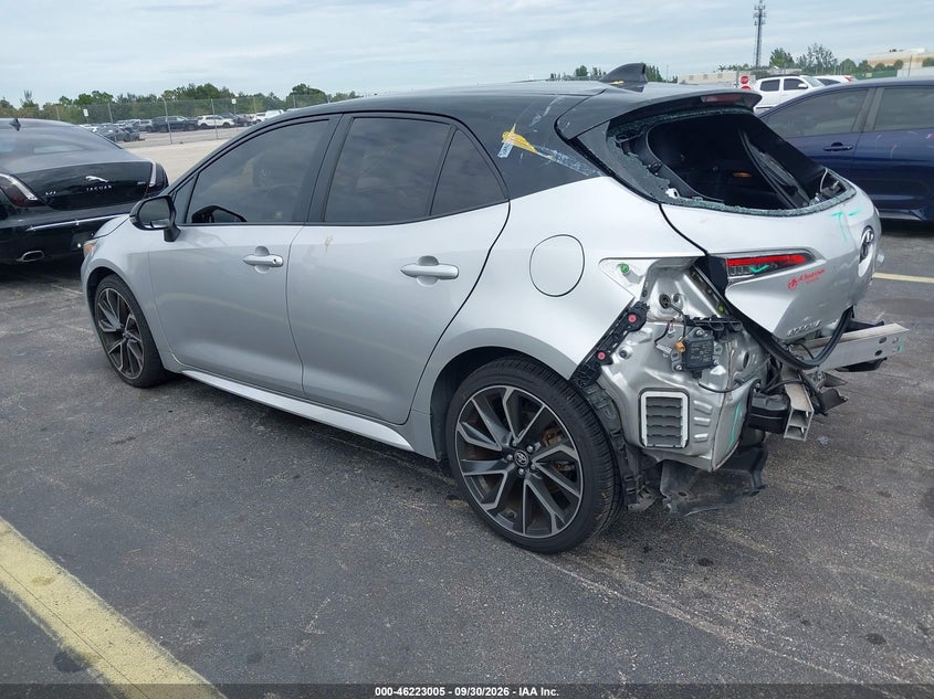 Vin: jtnc4mbe1m3117328, lot: 46722993, toyota corolla xse 20213