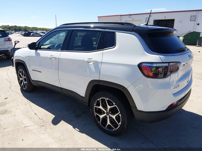 Vin: 3c4njdcn7st518677, lot: 46723093, jeep compass limited 4x4 20253