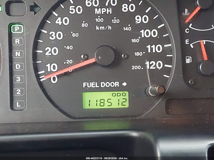 ISUZU TROOPER 1999 VIN JACDJ58X7X7925078