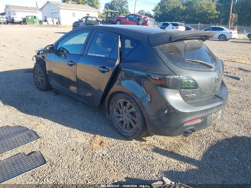 Vin: jm1bl1m72c1646796, lot: 46723135, mazda mazda3 i grand touring 20123