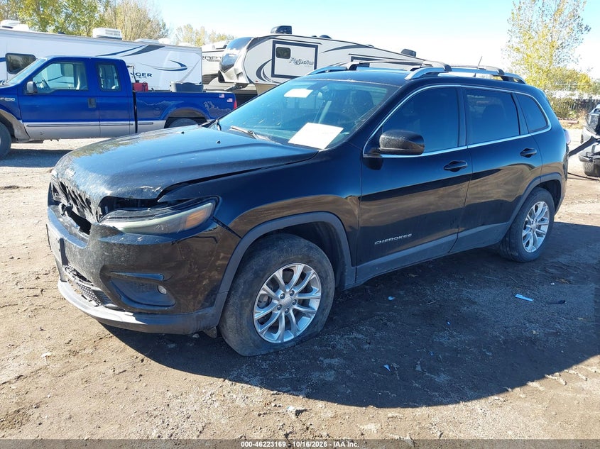 Vin: 1c4pjmcb1kd330189, lot: 46723157, jeep cherokee latitude 4x4 20192