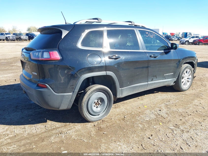 Vin: 1c4pjmcb1kd330189, lot: 46723157, jeep cherokee latitude 4x4 20194