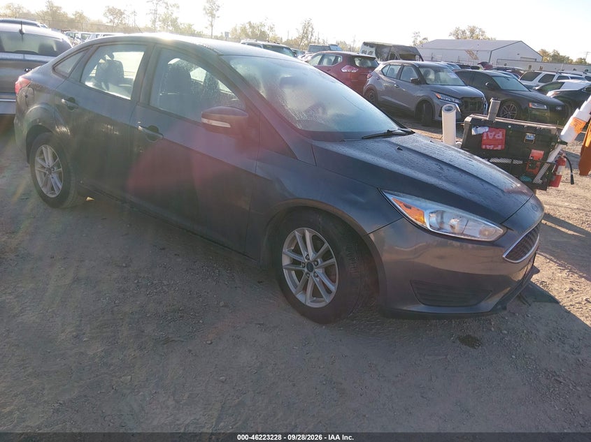 Vin: 1fadp3f23hl298924, lot: 46723216, ford focus se 20171